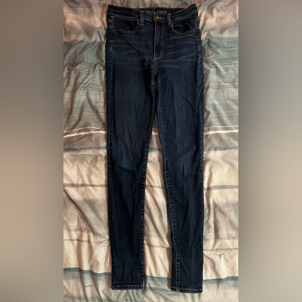 High Rise American Eagle Next Level Stretch Skinny jeans